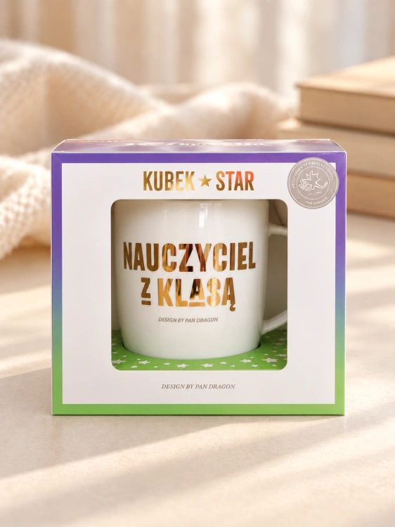 kubek nauczyciel z klasą