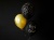 Balony 30 cm, Nietoperze, Pastel Black 6szt. 3.jpg