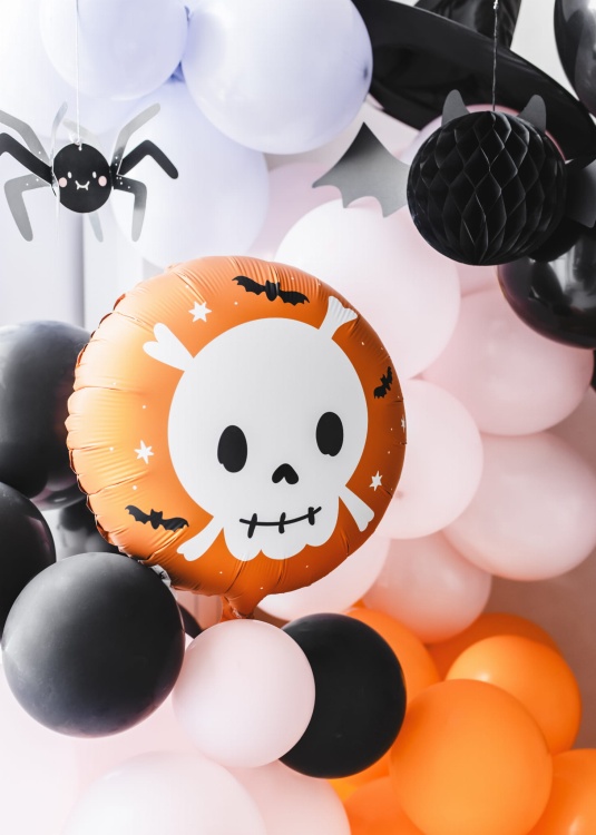Balon foliowy Czaszka, 45 cm.jpg