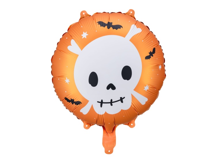 Balon foliowy Czaszka, 45 cm 3.jpg