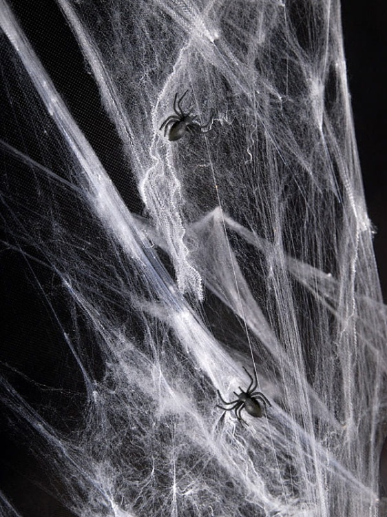 Pajęczyna Halloween, biały, 60g 5.jpg