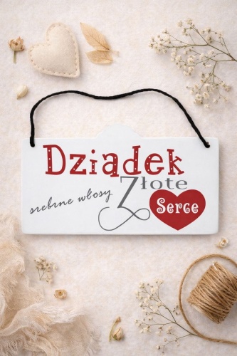tabliczka prostokąt dziadek złote serce.jpg
