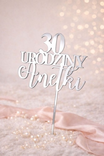 Toper na tort pleksi URODZINY 2.jpg