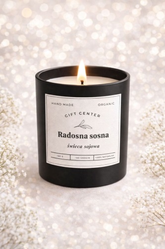 świeca sojowa radosna sosna 150g czarna.jpg
