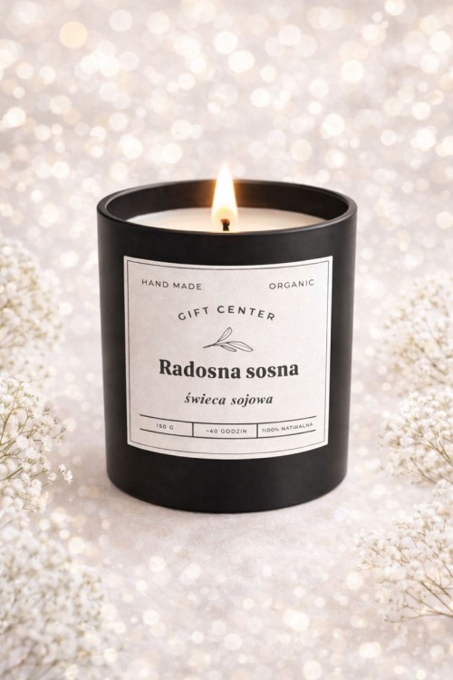 świeca sojowa radosna sosna 150g czarna.jpg
